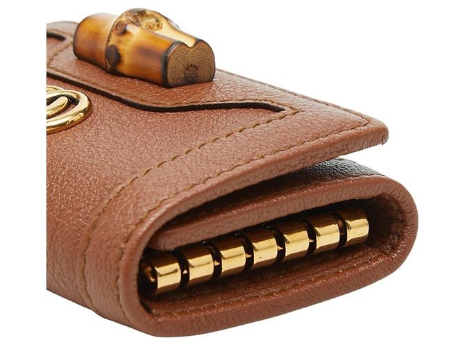 Gucci Bamboo Line 6-Schlüssel Etui Braun - Ansicht 4
