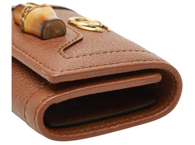 Gucci Bamboo Line 6-Schlüssel Etui Braun - Ansicht 5