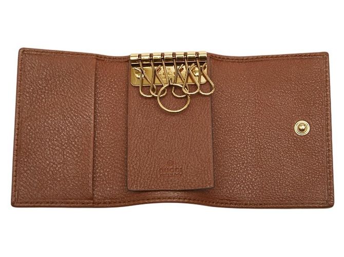 Gucci Bamboo Line 6-Schlüssel Etui Braun - Ansicht 6