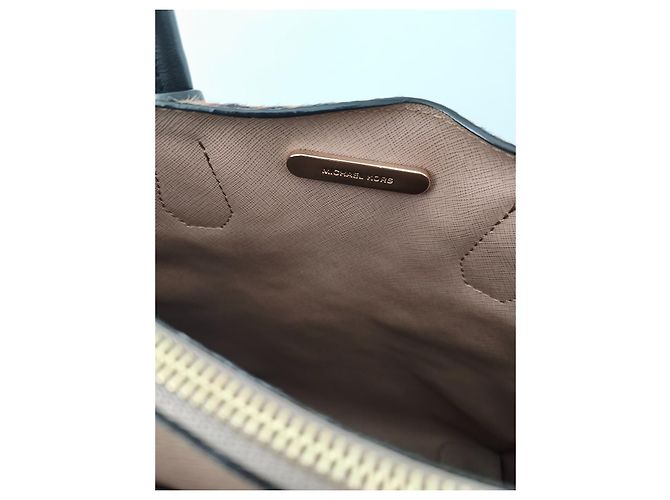 Borsa Michael Kors Mercer Leopardata in Pelo di Vitello Multicolore - vista 4