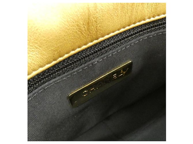 Borsa a Spalla Chanel 19 Linea AS1160 D'oro - vista 8