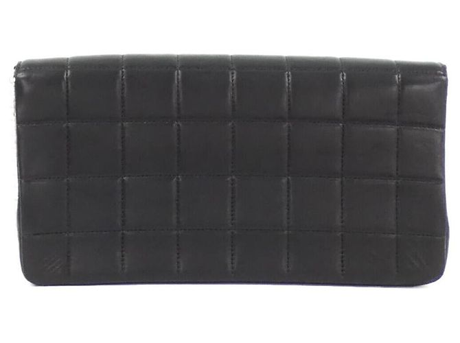Borsa a Spalla in Pelle di Agnello Chanel Nero Gold hardware - vista 2