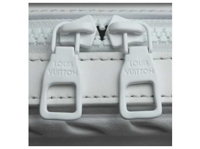 Borsa a spalla in pelle LV Ornament di Louis Vuitton Bianco - vista 5