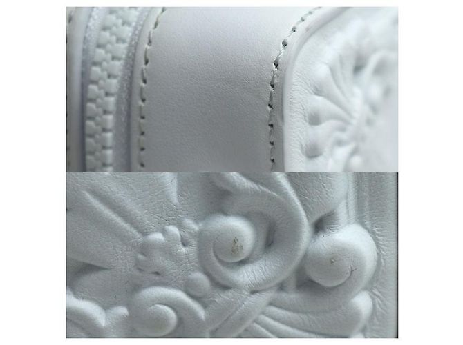 Borsa a spalla in pelle LV Ornament di Louis Vuitton Bianco - vista 7
