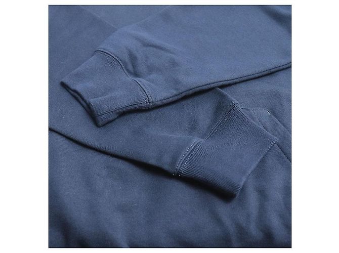Sudadera con capucha de algodón Gucci Azul Azul marino - vista 4