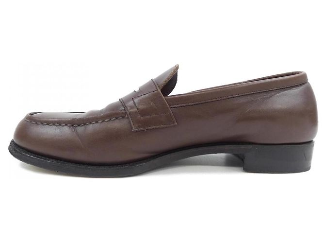 Autre Marque Leder Sneakers Martinique Braun - Ansicht 2