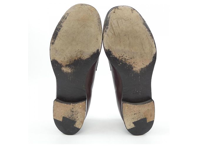 Autre Marque Leder Sneakers Martinique Braun - Ansicht 4