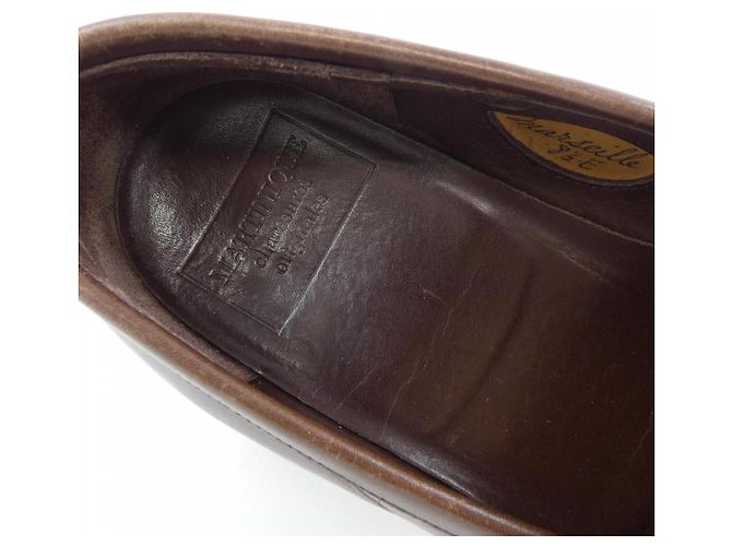 Autre Marque Leder Sneakers Martinique Braun - Ansicht 6