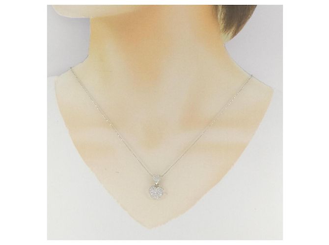 Autre Marque Collana di diamanti Pt900 Pt850 Argento - vista 6