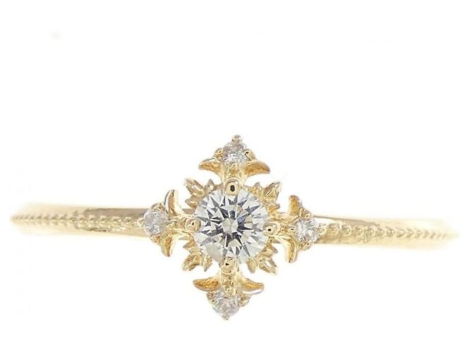Autre Marque Agete Au750 Diamantring Golden - Ansicht 2