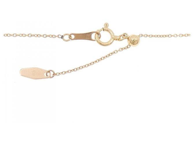 Autre Marque Collana Ribbon in Diamanti Au750 Rosa - vista 5