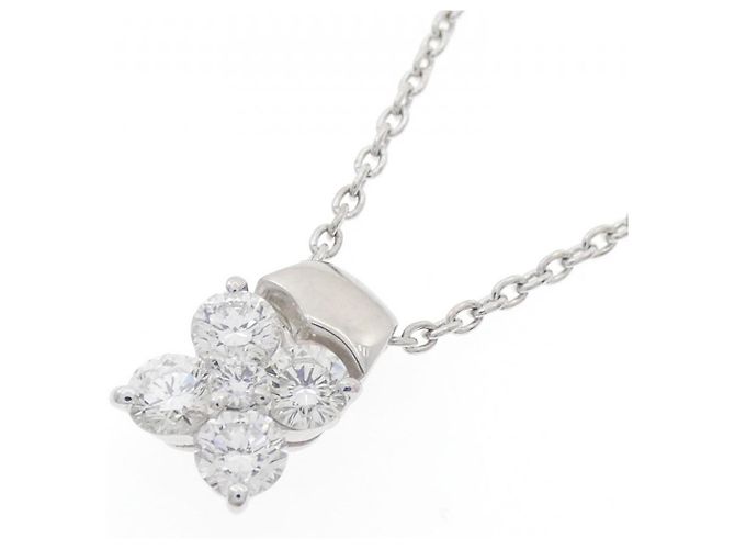 Autre Marque Collana in diamante PT900 PT850 Argento - vista 3