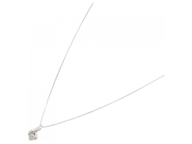 Autre Marque Collana in diamante in oro bianco Au750 Argento - vista 2
