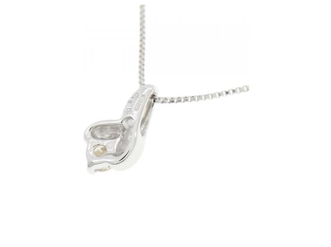 Autre Marque Collana in diamante in oro bianco Au750 Argento - vista 4