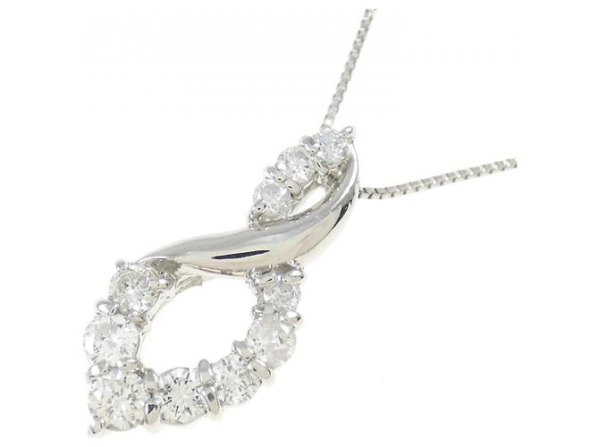 Autre Marque Collana di diamanti in platino Pt900/Pt850 Argento - vista 3