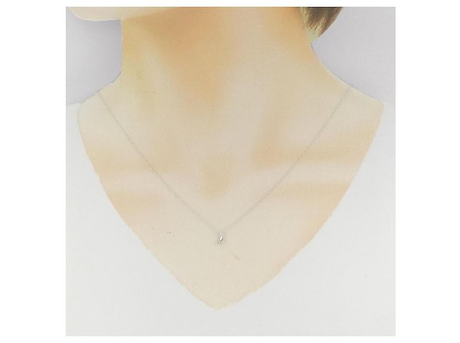 Autre Marque Collana di diamanti in oro bianco Au750 Argento - vista 6