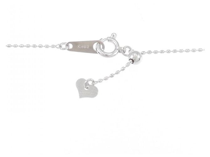 Autre Marque Collier en diamant 2 voies en or blanc Au750 Argenté - vue 5