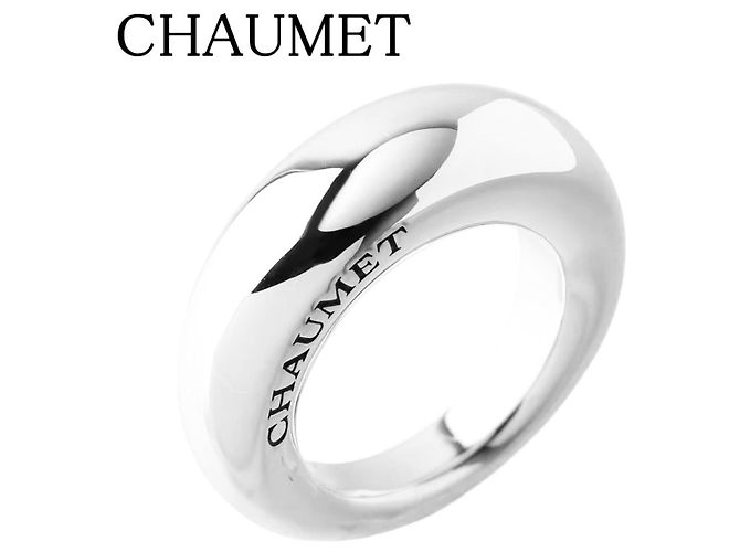 Chaumet Anello Paris Collection Mudfish Oro Bianco Argento - vista 3