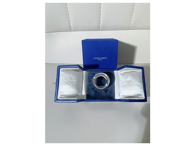 Chaumet Anello Paris Collection Mudfish Oro Bianco Argento - vista 9