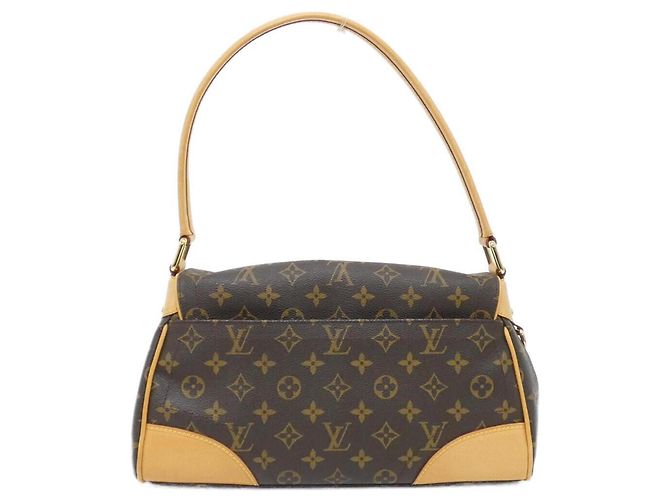 Borsa a Spalla Louis Vuitton Monogram Beverly MM M40121 Marrone - vista 2