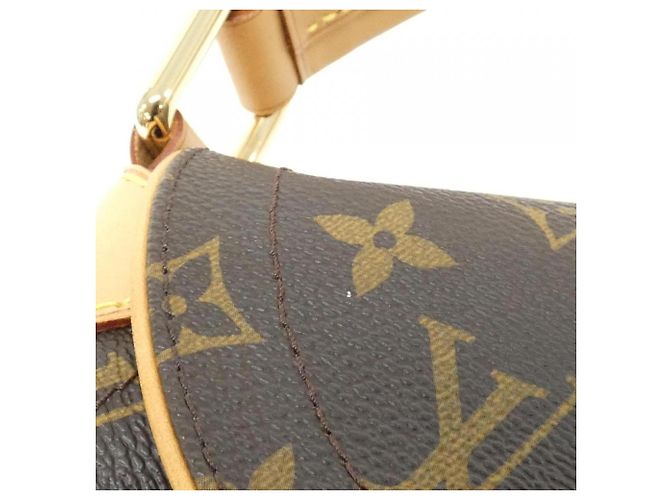 Borsa a Spalla Louis Vuitton Monogram Beverly MM M40121 Marrone - vista 5