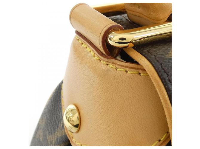 Borsa a Spalla Louis Vuitton Monogram Beverly MM M40121 Marrone - vista 6