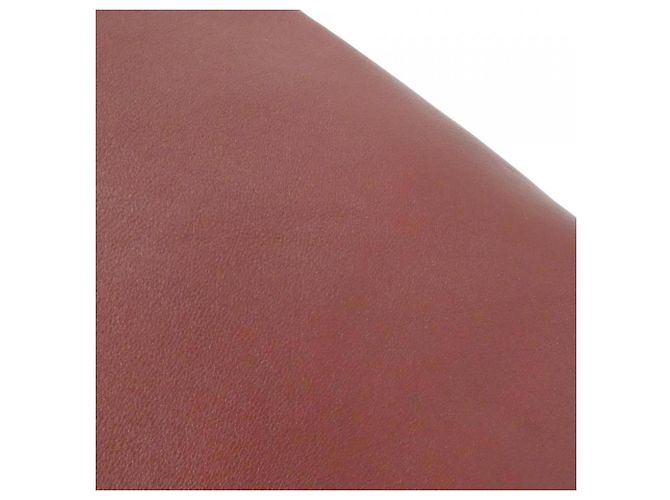 Sac à main Hermès Double Sens Quadri 45 cm Marron Rouge Prune Damier ebène - vue 6