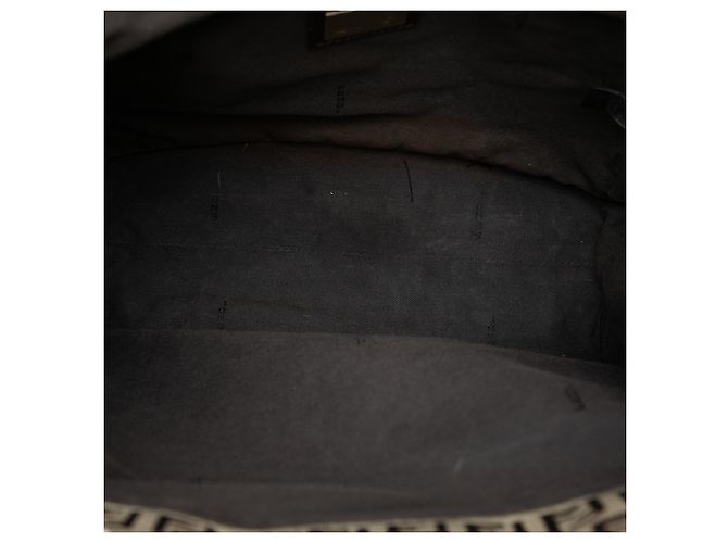 Fendi Braune Zucchino Canvas Tote - Ansicht 4