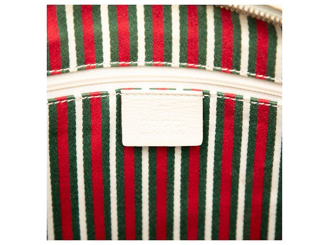 Gucci Beige Medio GG Canvas Nuovo Britt Borsa A Tracolla Mezza Luna - vista 5