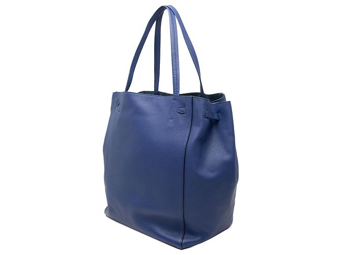 Céline Borsa Tote Phantom Piccola in Pelle Blu Celine - vista 2