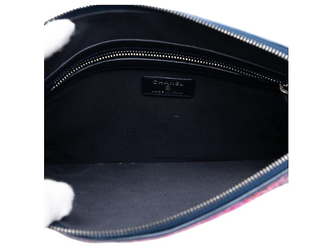 Chanel Pink Medium Tweed Gabrielle O Clutch - Ansicht 4