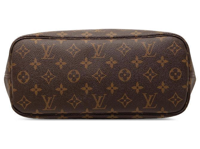 Louis Vuitton Borsa Neverfull PM Monogram Marrone - vista 3