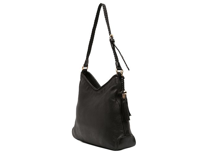 Borsa a Spalla Marrakech in Pelle Nera Gucci Nero - vista 2