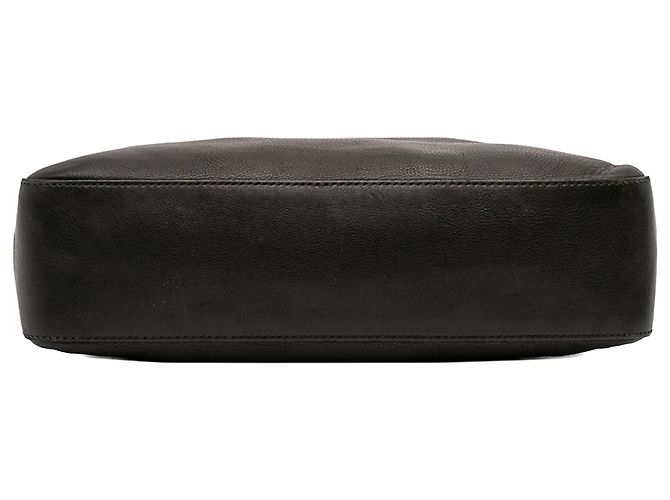 Borsa a Spalla Marrakech in Pelle Nera Gucci Nero - vista 3