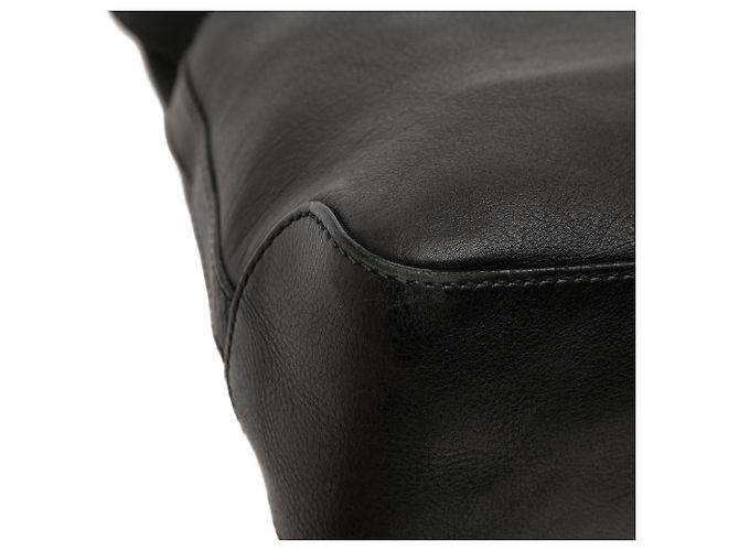Borsa a Spalla Marrakech in Pelle Nera Gucci Nero - vista 8