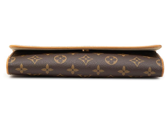 Louis Vuitton Braune Monogram Pochette Twin GM - Ansicht 3