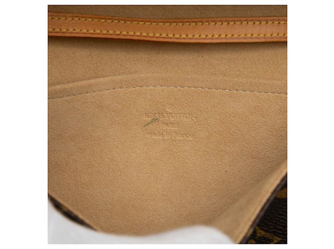 Louis Vuitton Braune Monogram Pochette Twin GM - Ansicht 5
