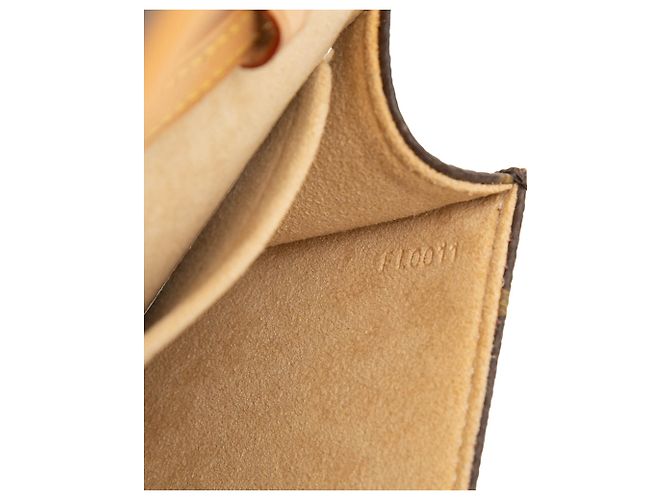 Louis Vuitton Braune Monogram Pochette Twin GM - Ansicht 6