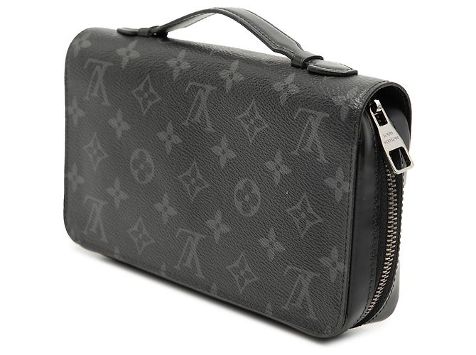 Louis Vuitton Zippy XL Geldbörse Monogram Eclipse Schwarz - Ansicht 2