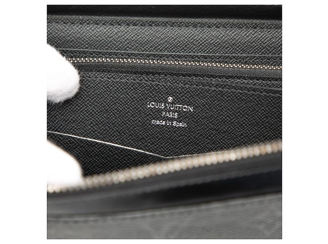 Louis Vuitton Zippy XL Geldbörse Monogram Eclipse Schwarz - Ansicht 5