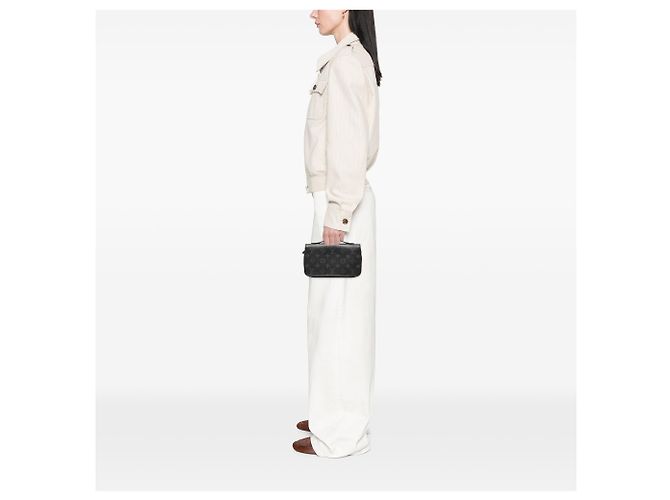 Louis Vuitton Zippy XL Geldbörse Monogram Eclipse Schwarz - Ansicht 7