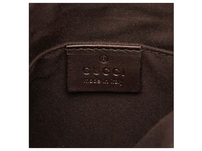 Gucci Beige Piccola Borsa a Tracolla in Tela GG Perforata - vista 5