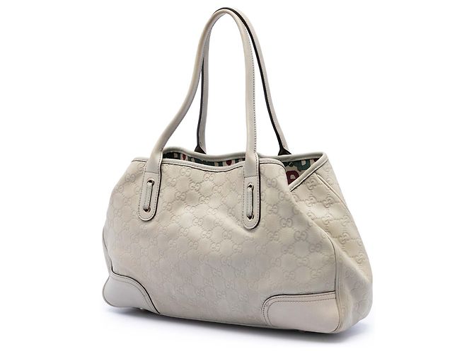 Tote Princy Guccissima Marron de Gucci Beige - vue 2