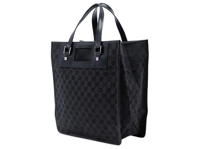 Gucci Schwarze GG Canvas Tote - Ansicht 2