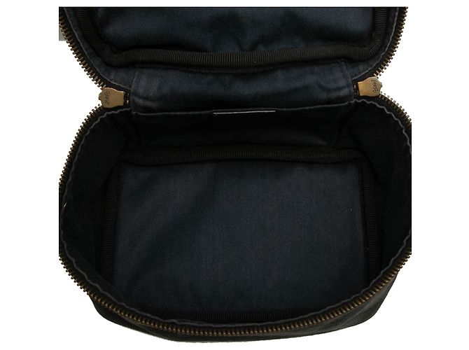 Borsa Vanity in Tela GG Nera di Gucci Nero - vista 4
