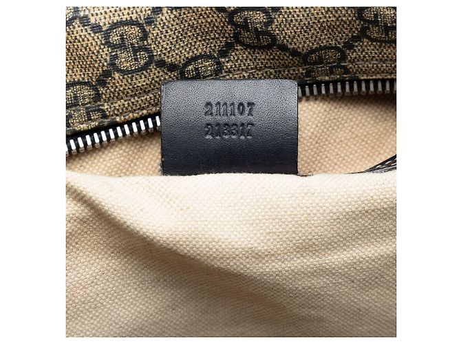 Gucci Beige GG Supreme Crossbody - vista 6