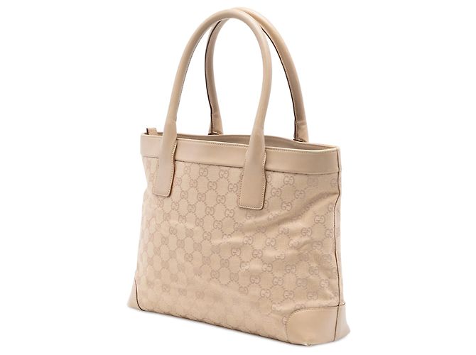 Gucci Beige GG Canvas Tote - Ansicht 2