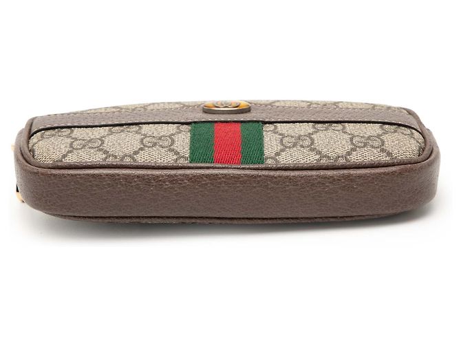 Belt bag Ophidia in GG Supreme beige di Gucci - vista 3