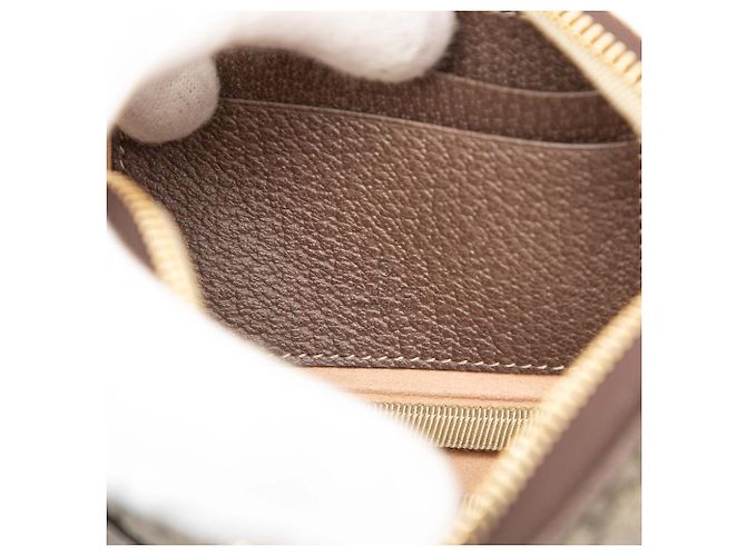 Belt bag Ophidia in GG Supreme beige di Gucci - vista 5