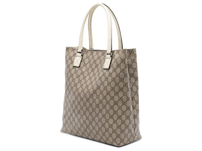 Bolso Tote Gucci Beige GG Supreme - vista 2